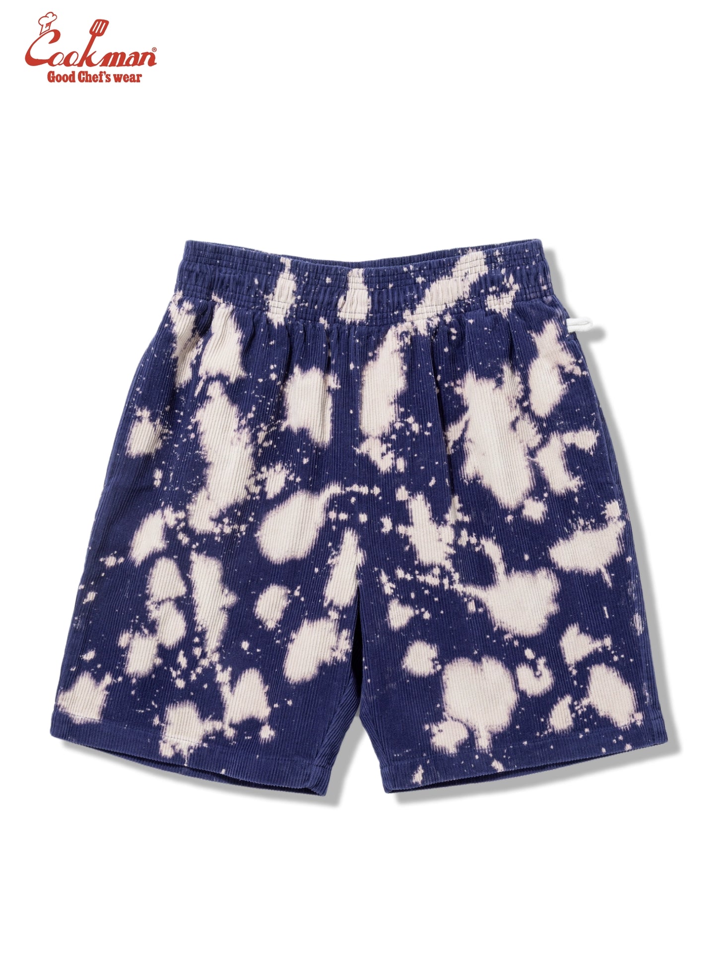 Chef Short Pants - Corduroy Bleach : Navy