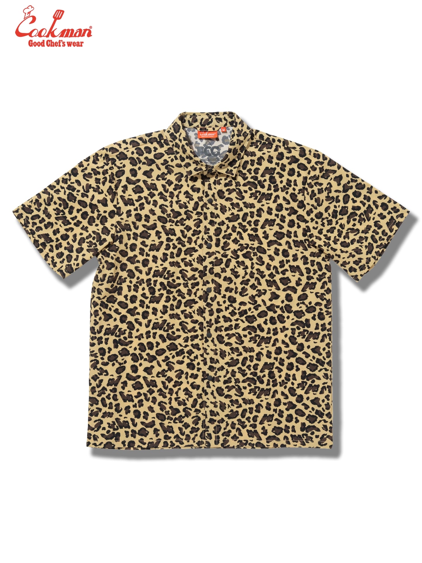 Work Shirts Short Sleeve Light -  Leopard : Beige