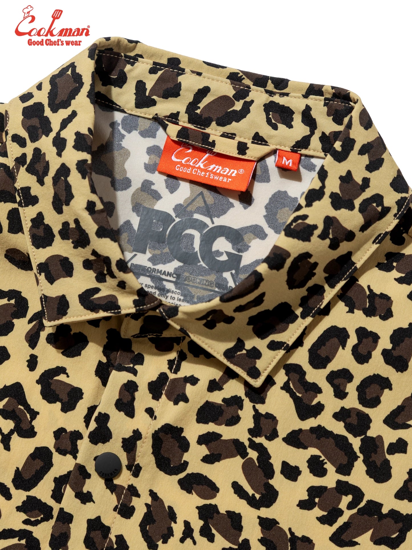 Work Shirts Short Sleeve Light -  Leopard : Beige