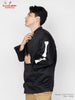 Chef Coat Long Sleeve Vented - Skull Bone : Black