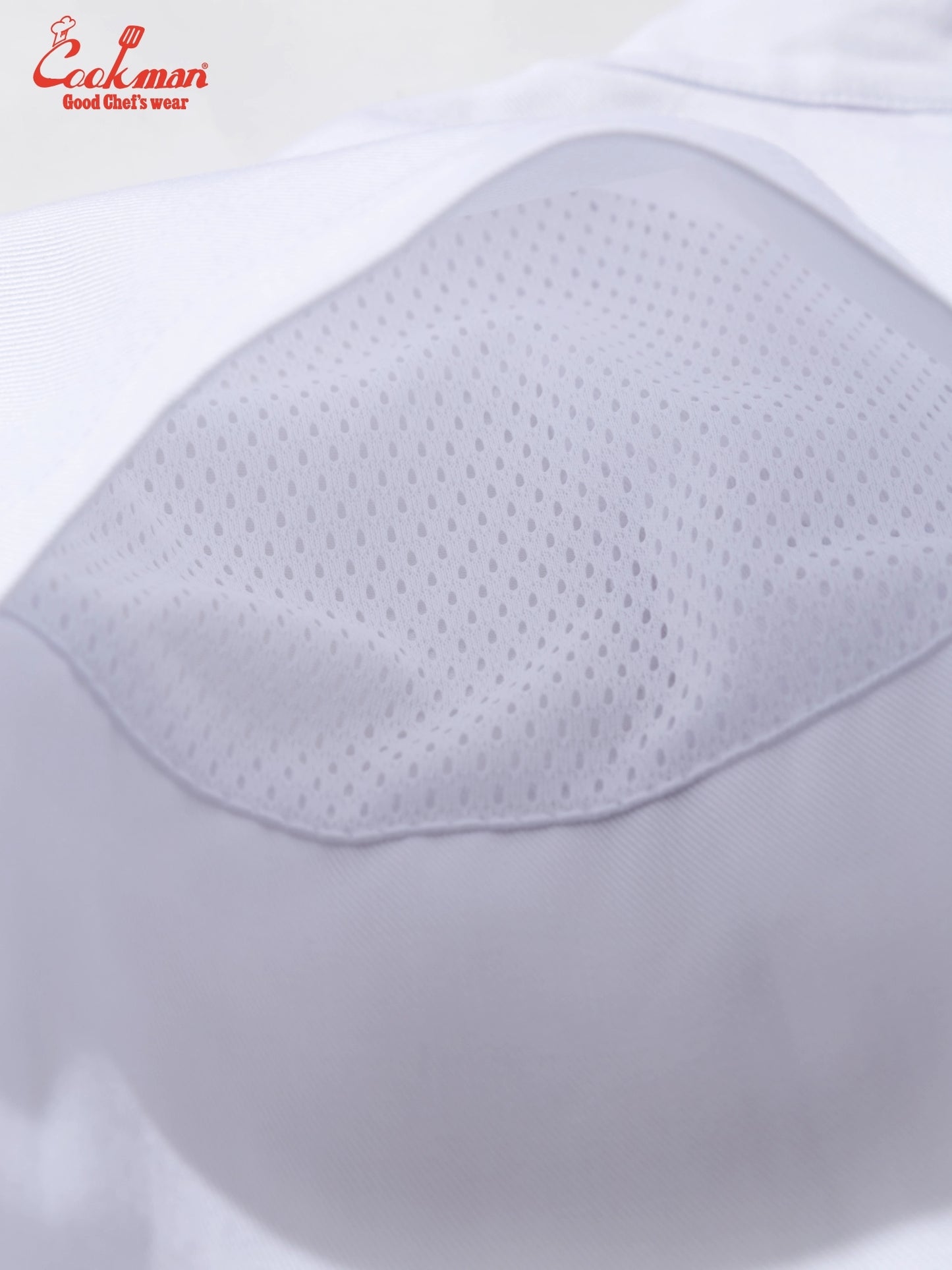 Chef Coat Long Sleeve Vented - Skull Bone : White