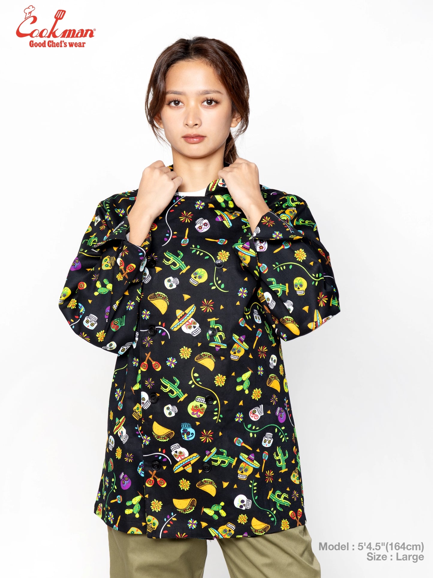 Cookman Chef Coat Long Sleeve Vented - Mexico