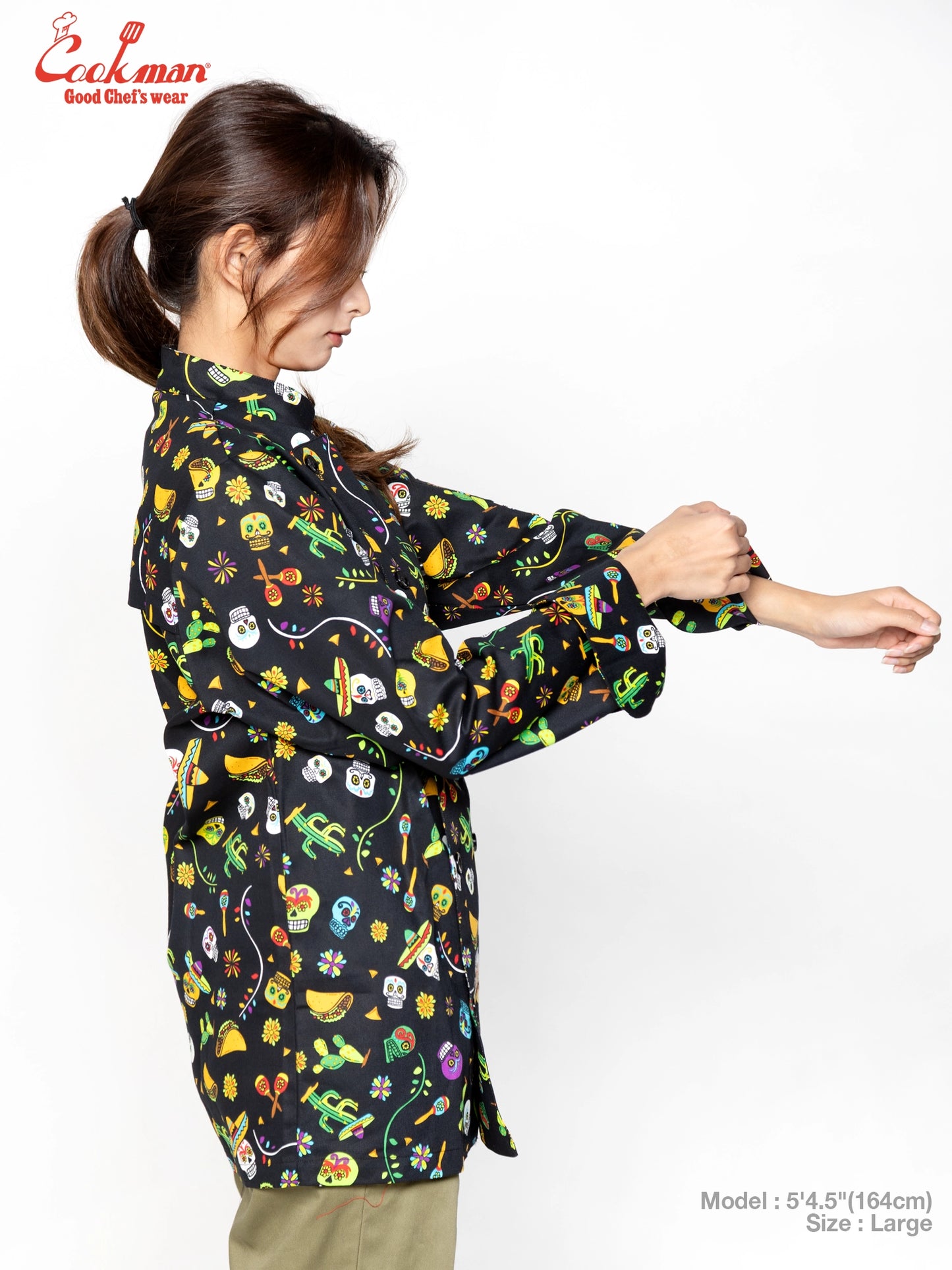 Cookman Chef Coat Long Sleeve Vented - Mexico