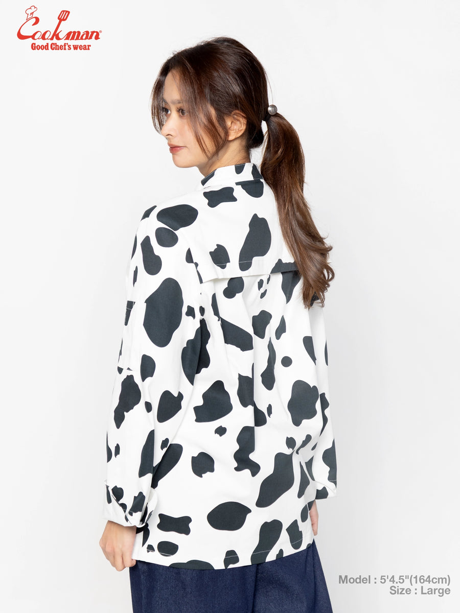 Chef Coat Long Sleeve Vented - Cow : White