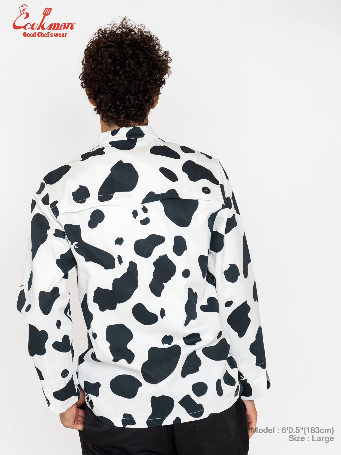 Cookman Chef Coat Long Sleeve Vented - Cow : White