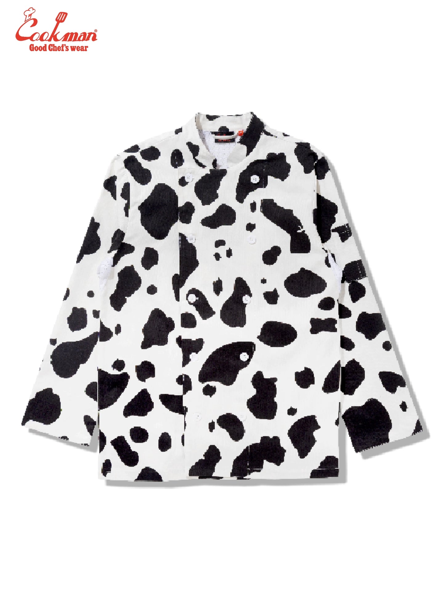 Cookman Chef Coat Long Sleeve Vented - Cow : White