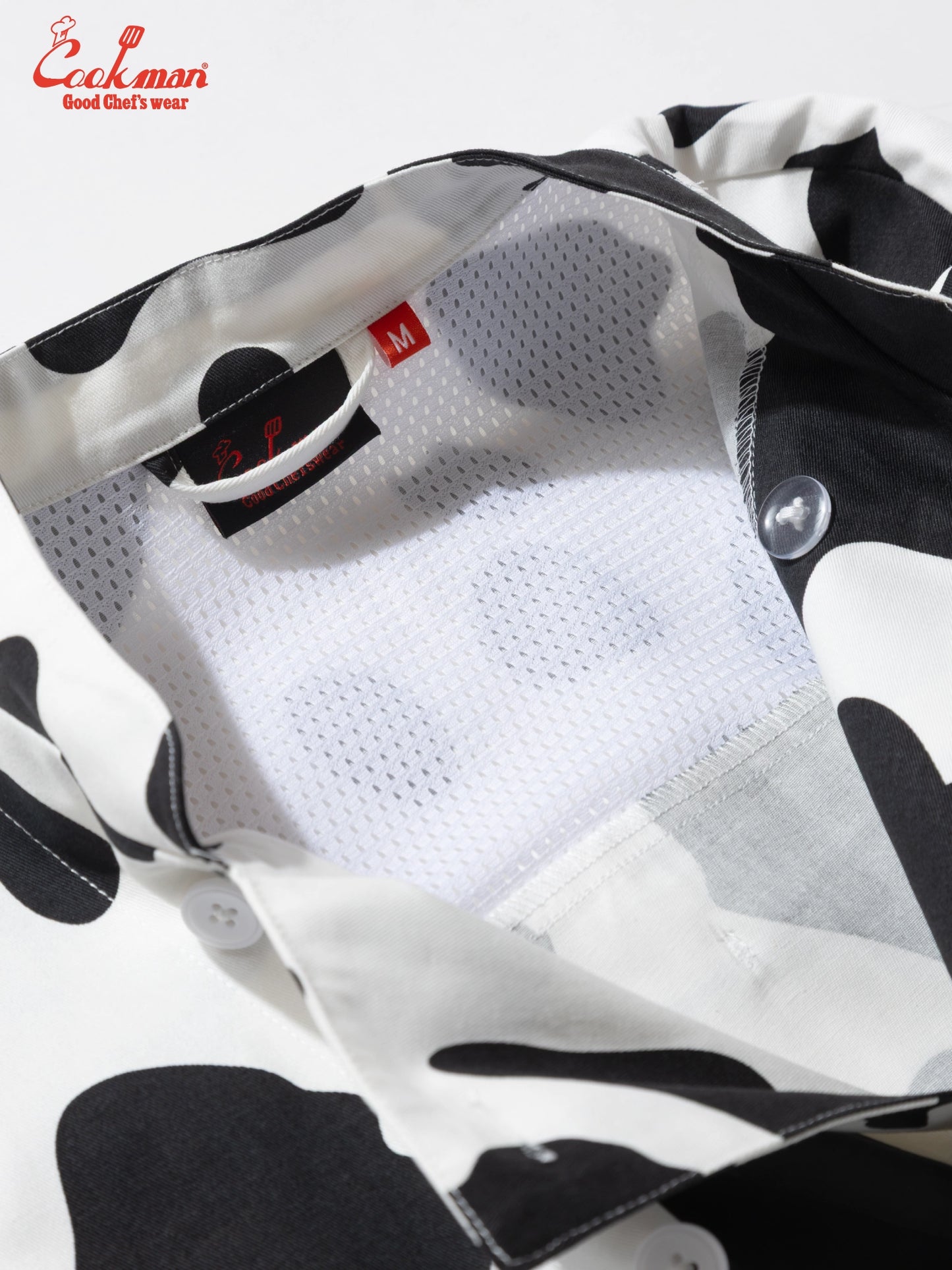 Cookman Chef Coat Long Sleeve Vented - Cow : White