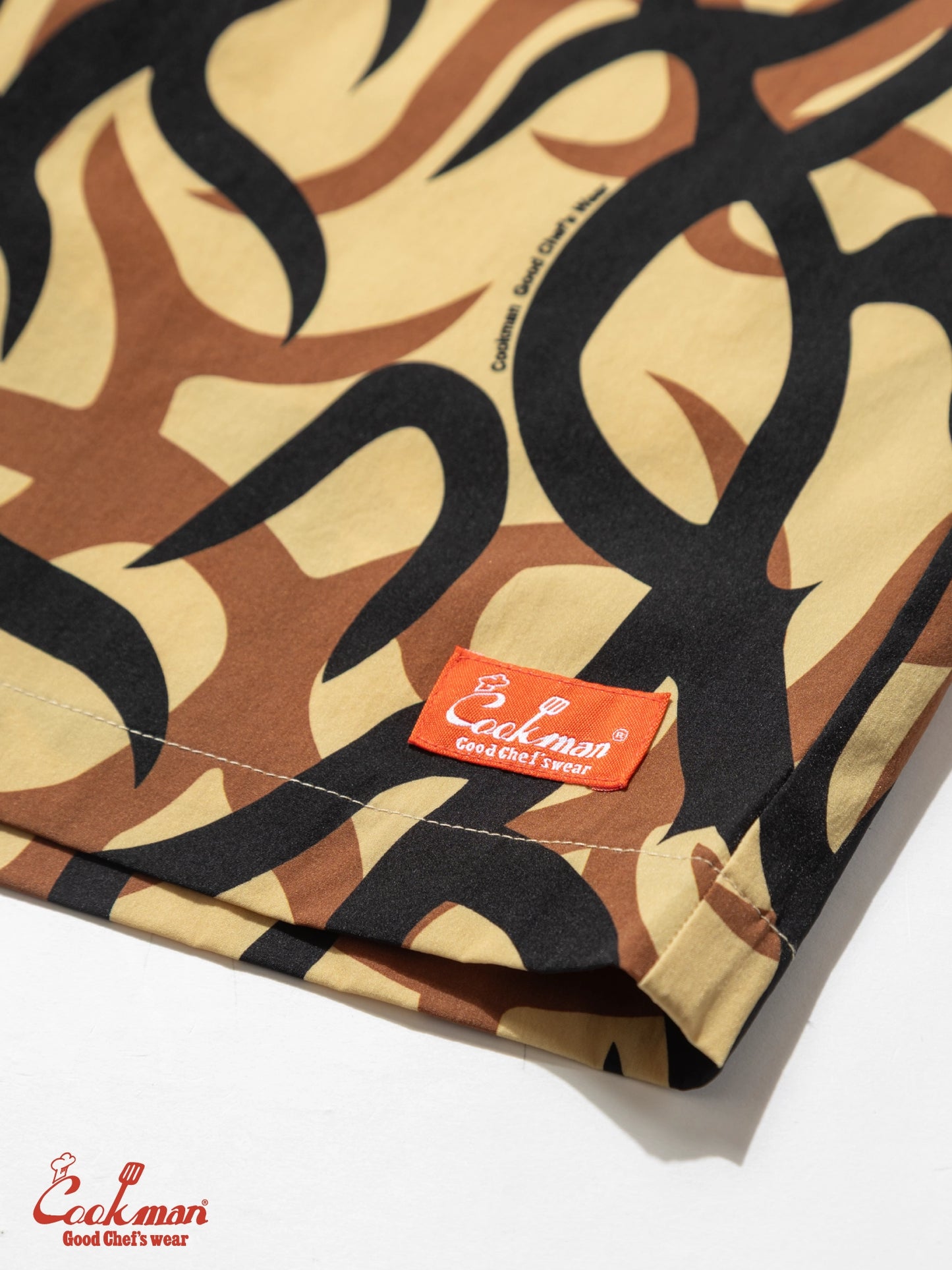 Chef Short Pants Light - Tribal Camo : Beige