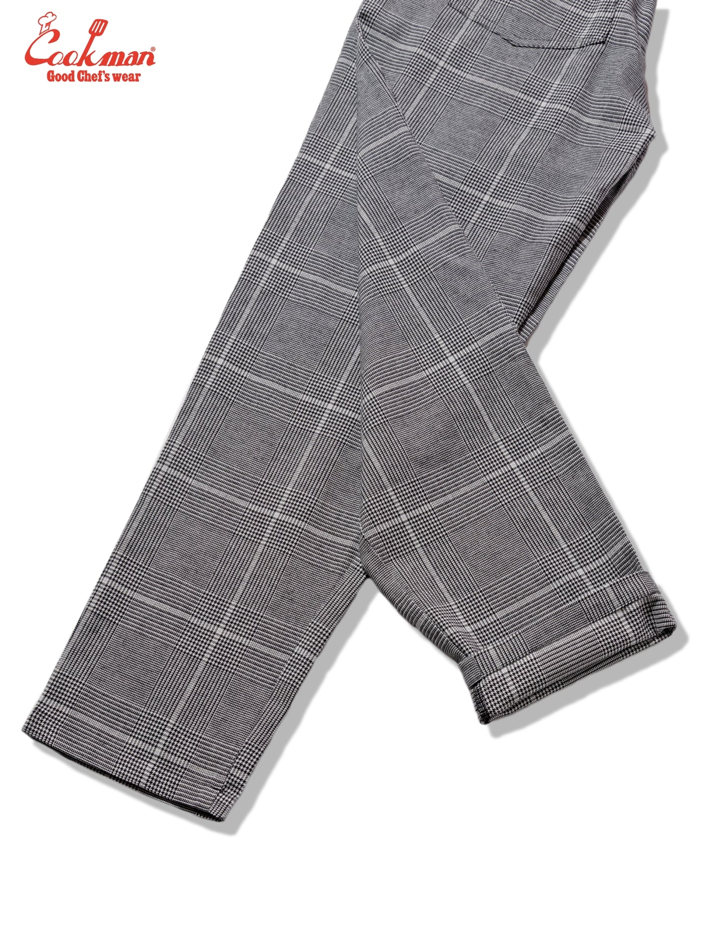 Chef Pants - Glen Check : Black