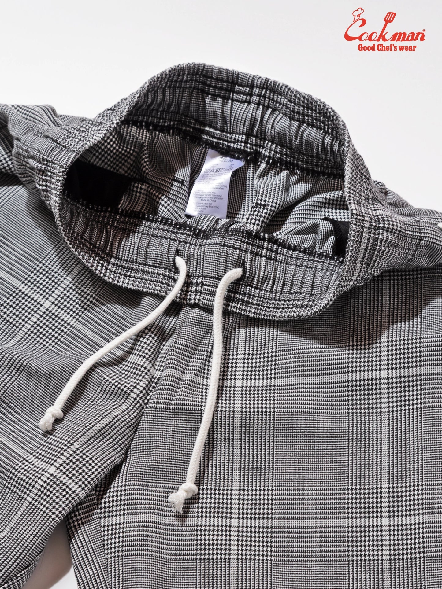 Chef Pants - Glen Check : Black