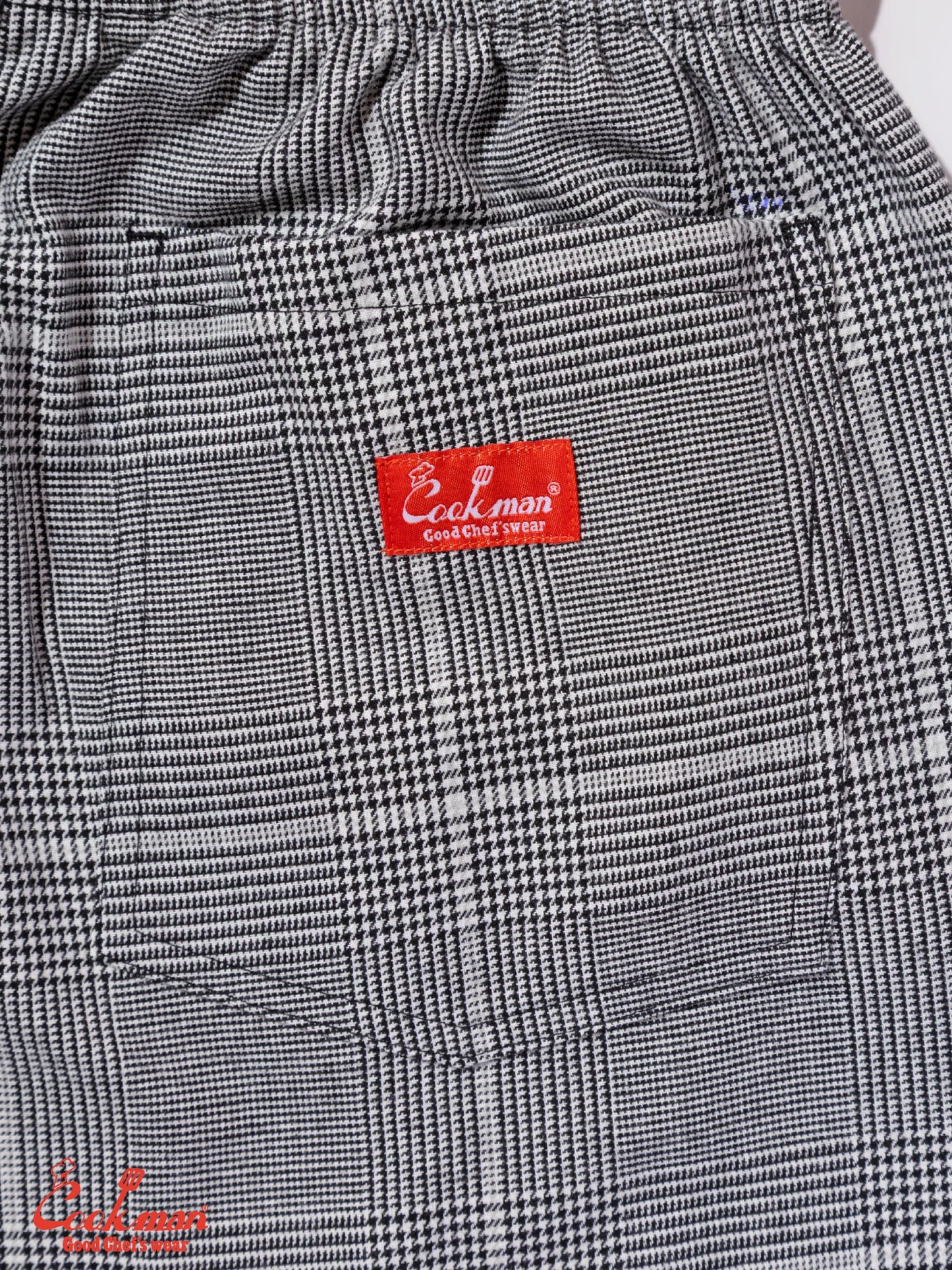 Chef Pants - Glen Check : Black