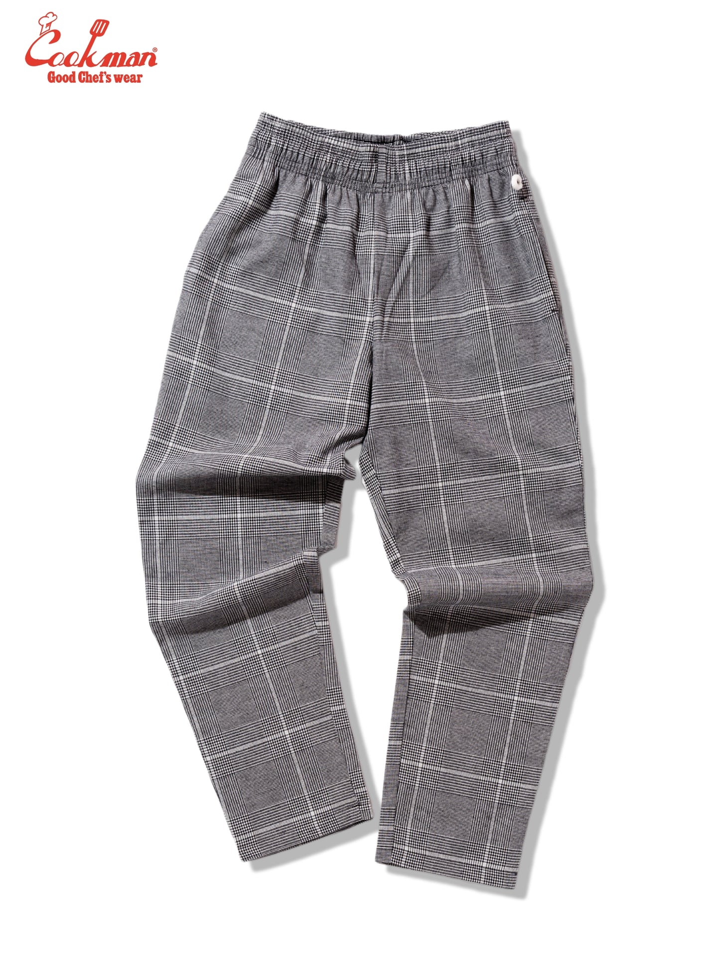 Chef Pants - Glen Check : Black