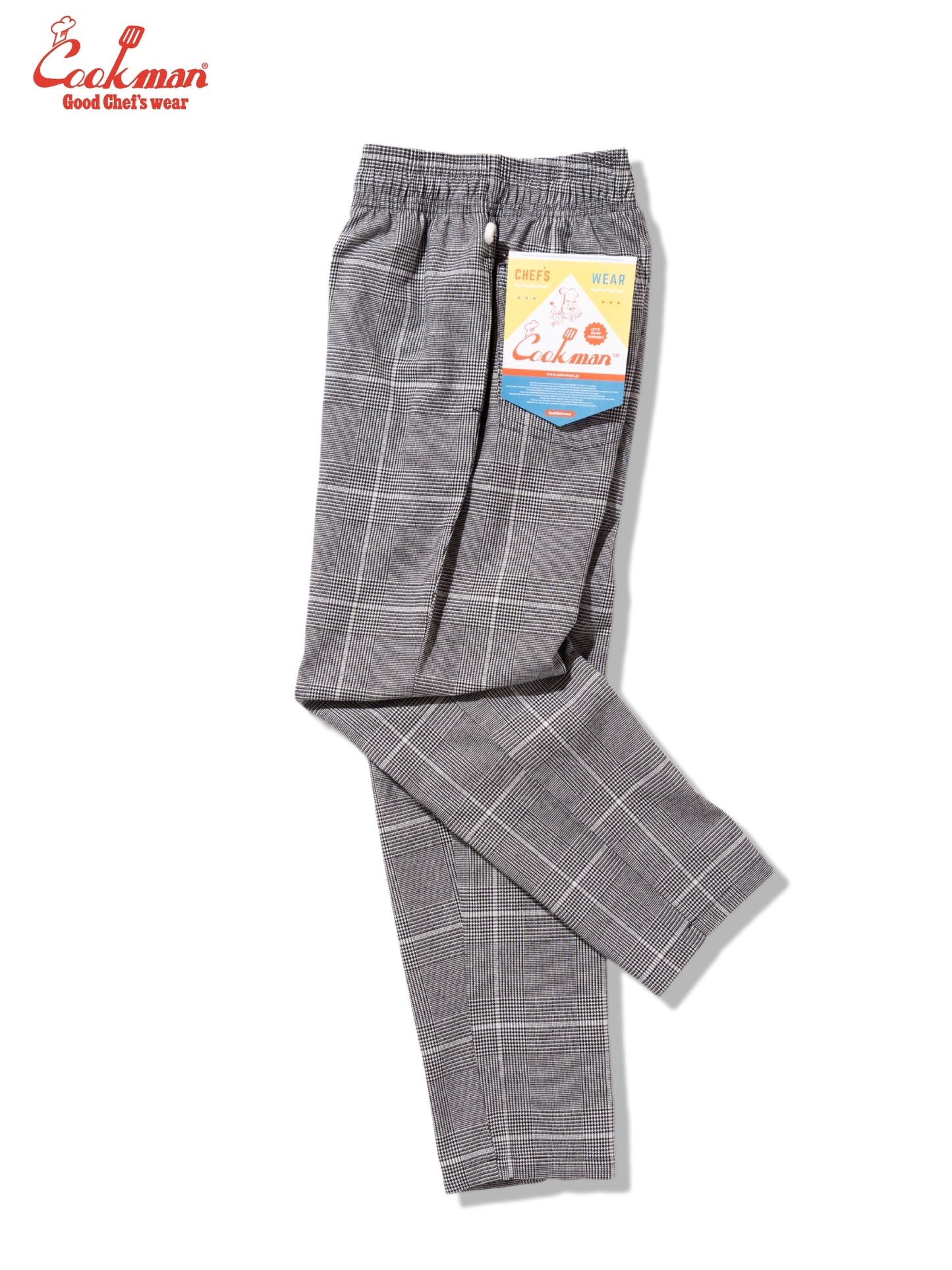 Chef Pants - Glen Check : Black