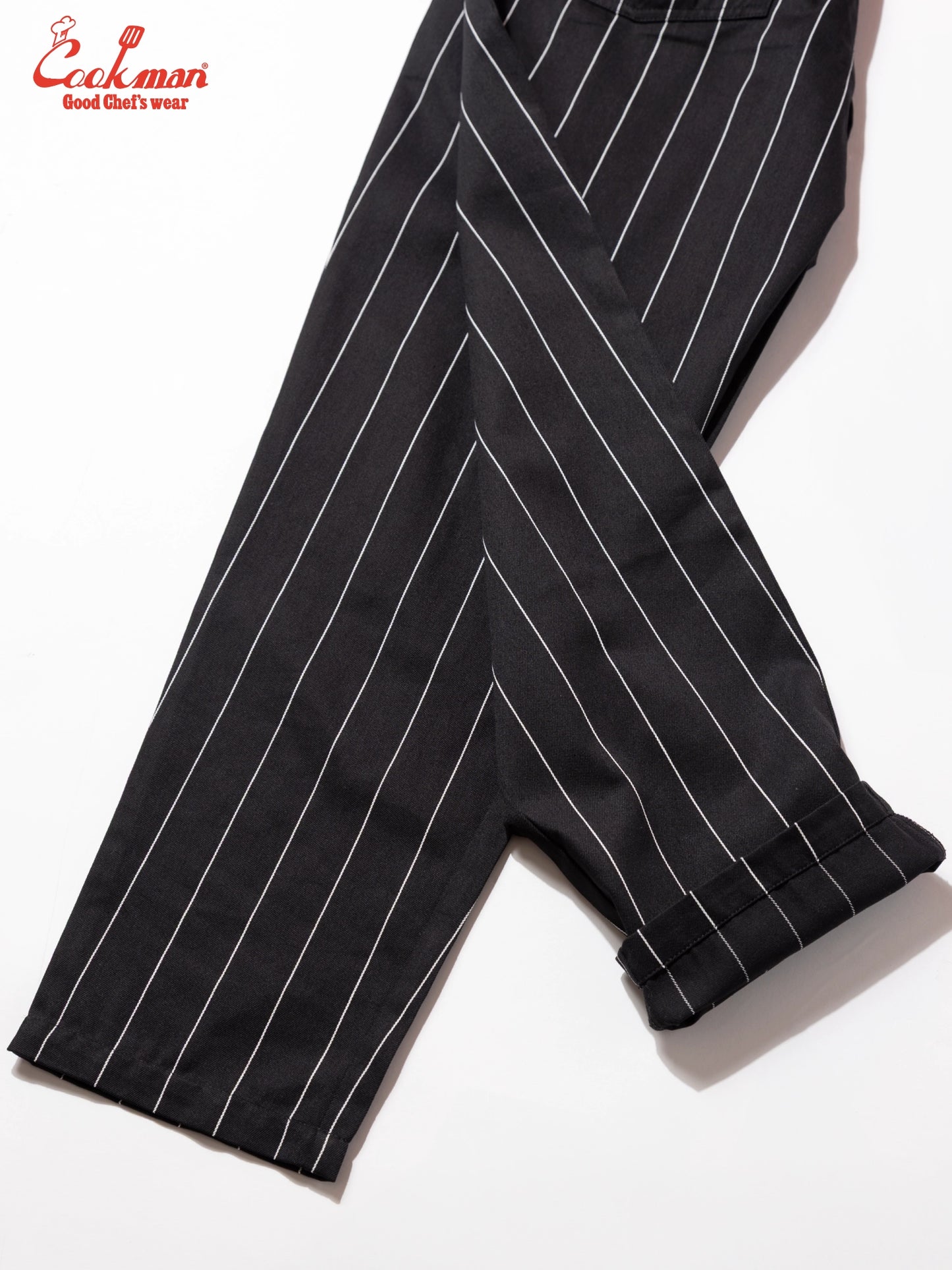 Chef Pants - Pencil Stripe : Black