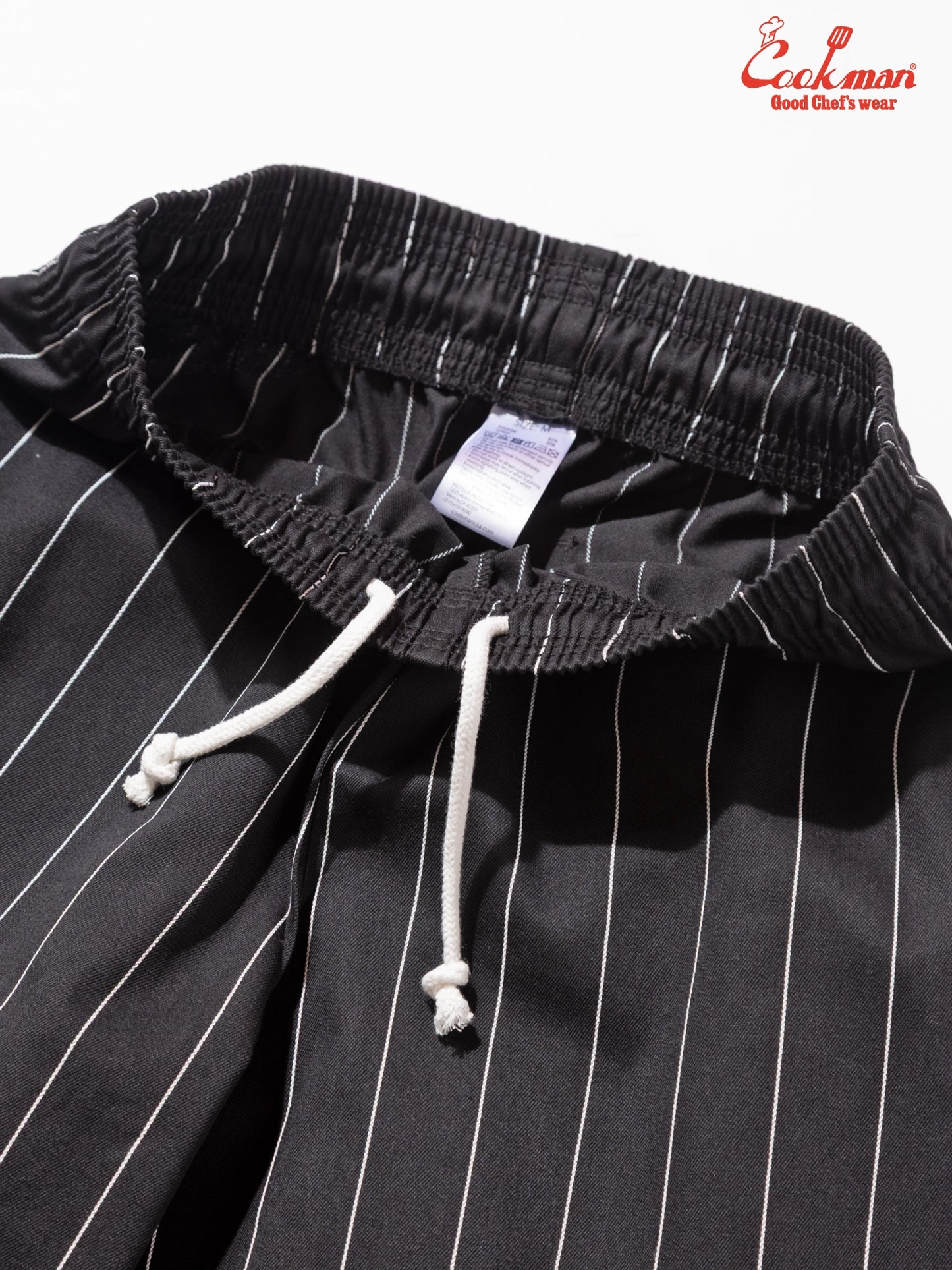 Chef Pants - Pencil Stripe : Black