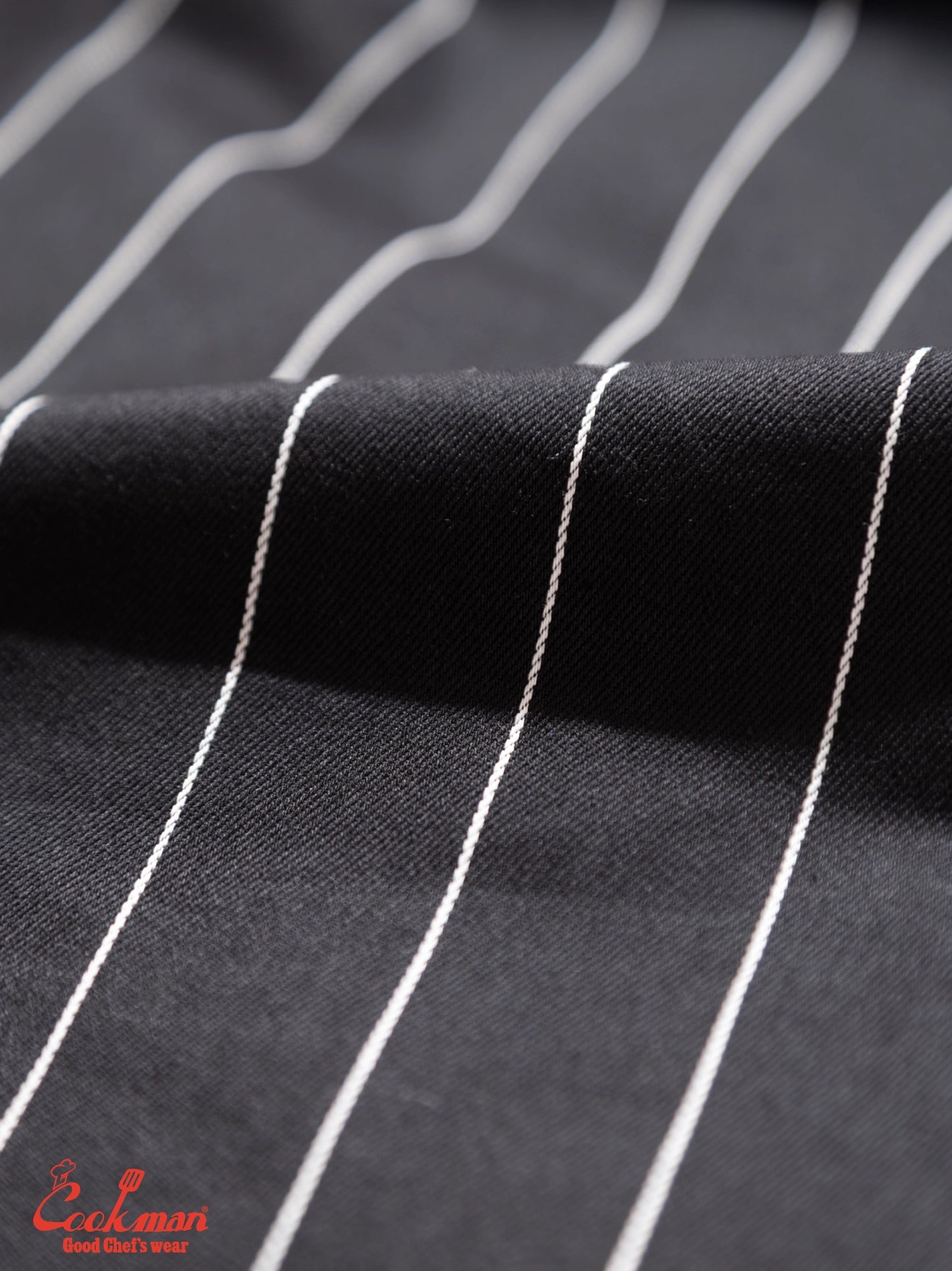 Chef Pants - Pencil Stripe : Black