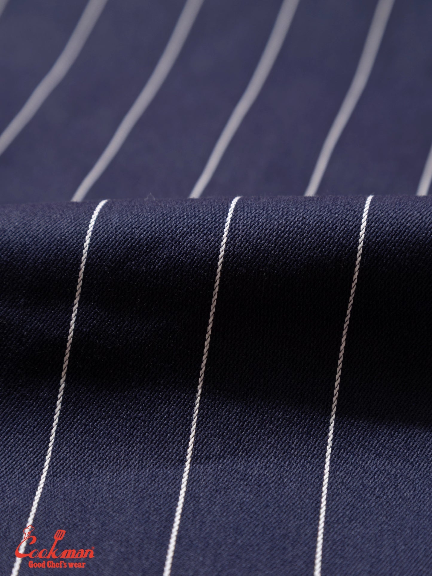 Chef Pants - Pencil Stripe : Navy