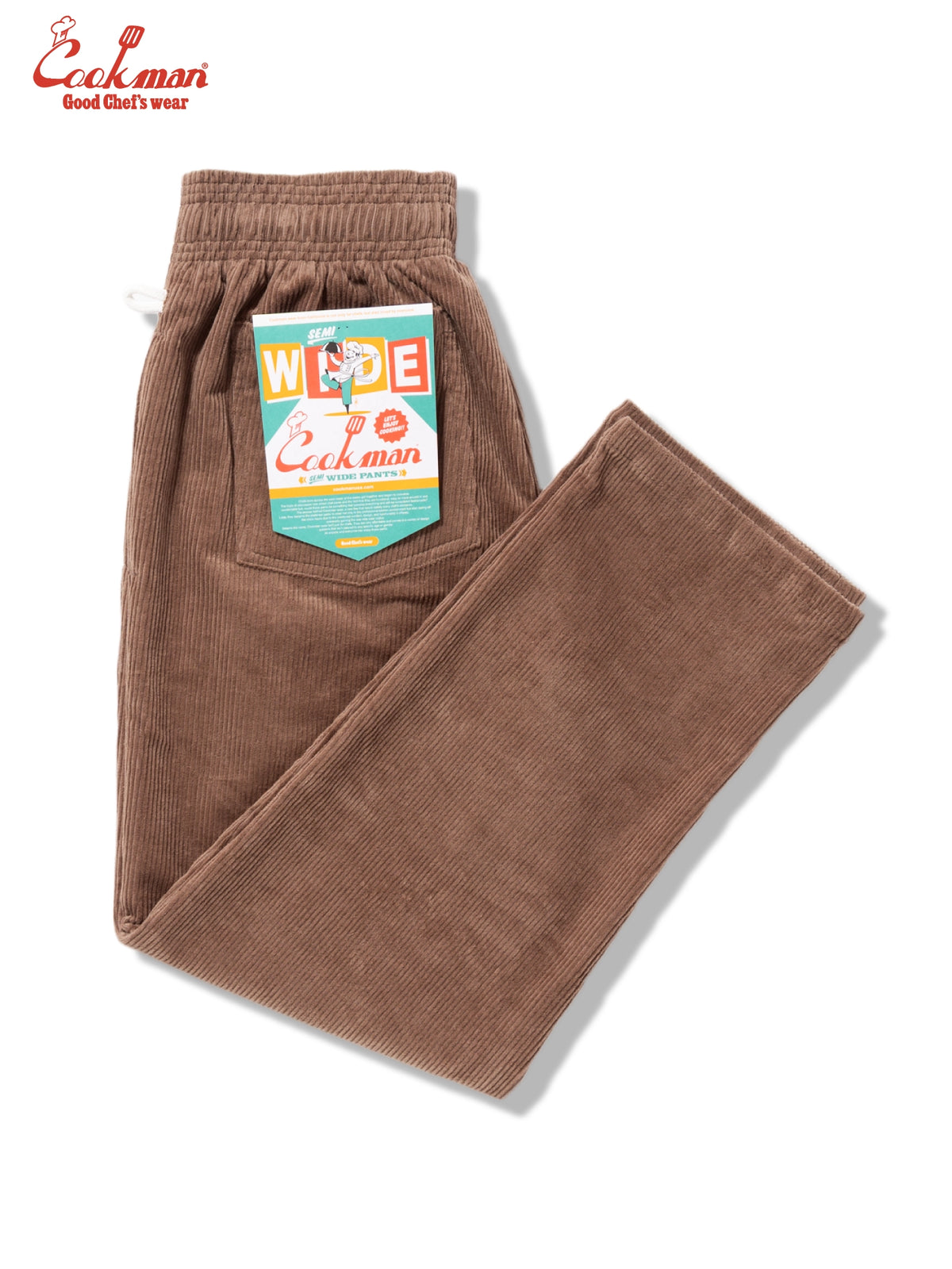 Chef Pants Semiwide - Corduroy : Cocoa