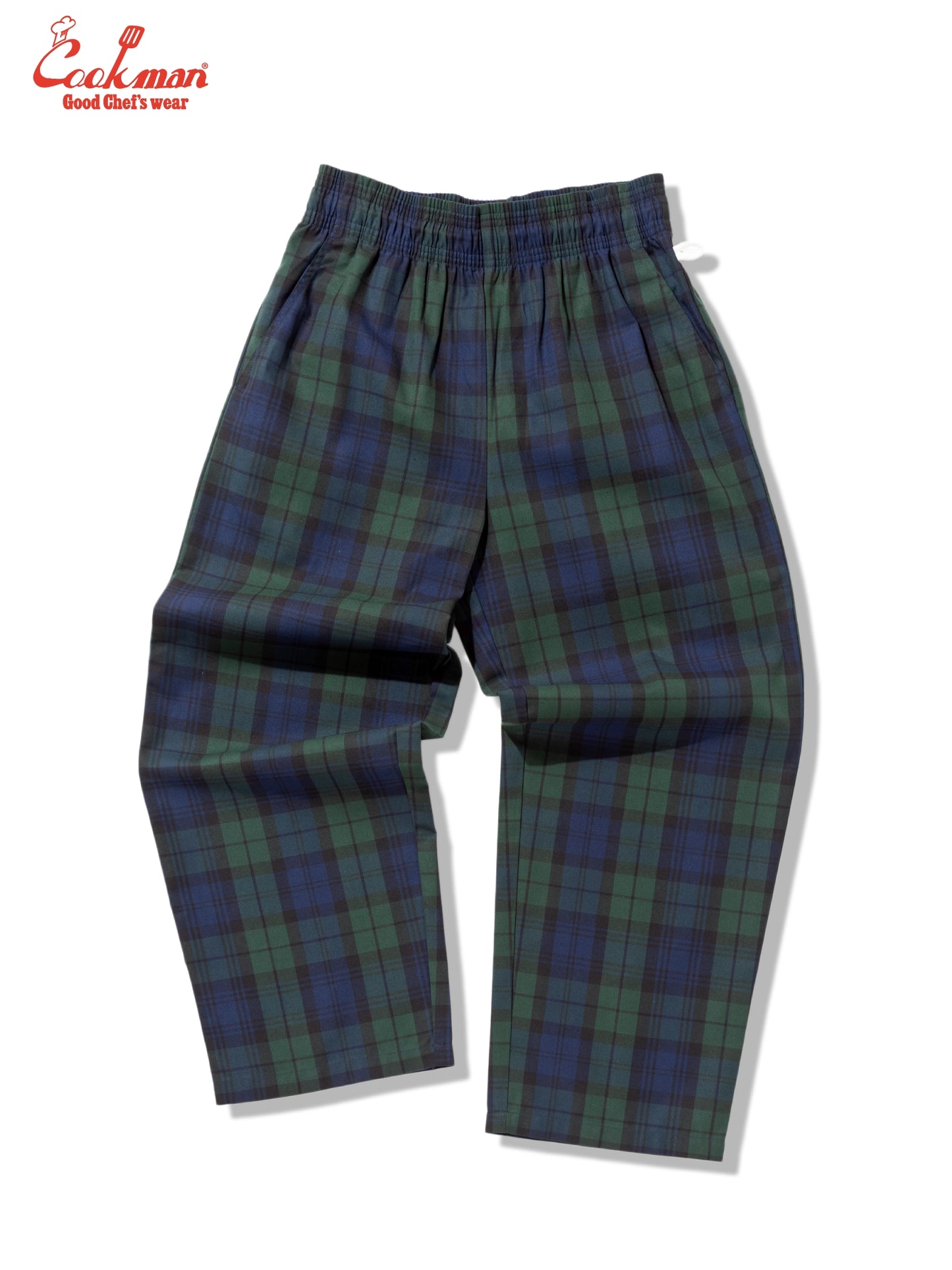 Chef Pants High-Wide - Black Watch Check