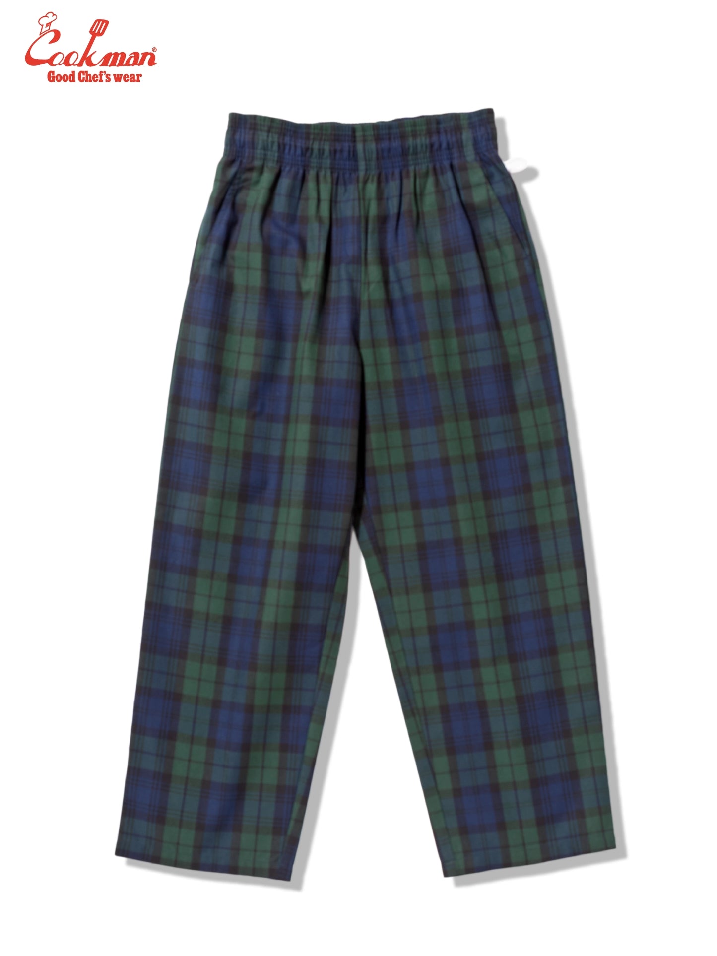 Chef Pants High-Wide - Black Watch Check