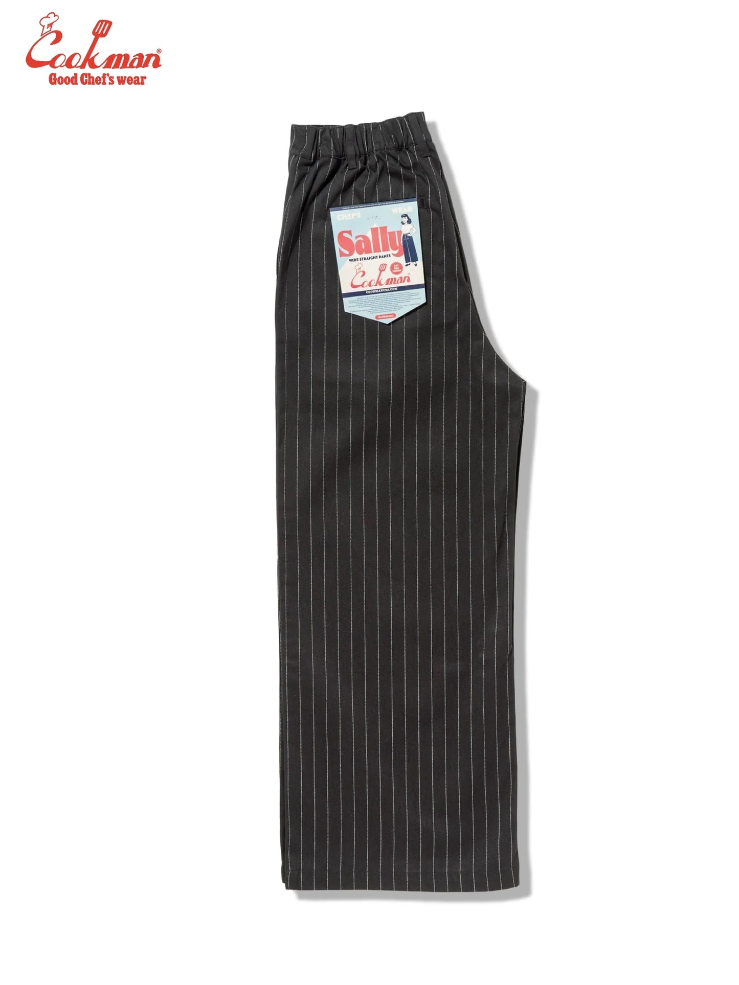 Sally Pants - Pin Stripe : Black
