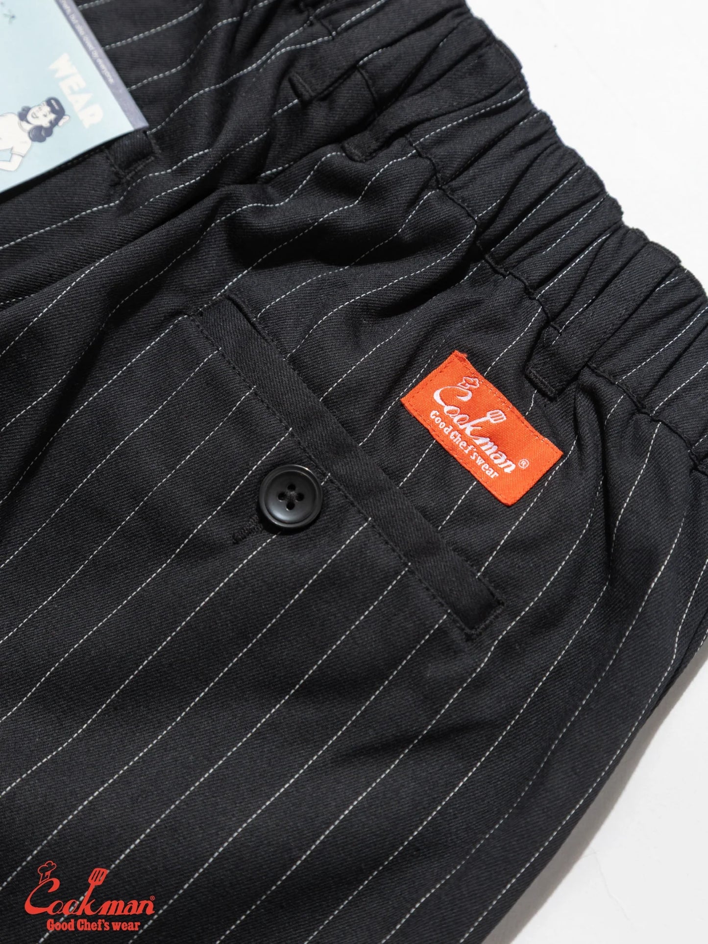 Sally Pants - Pin Stripe : Black