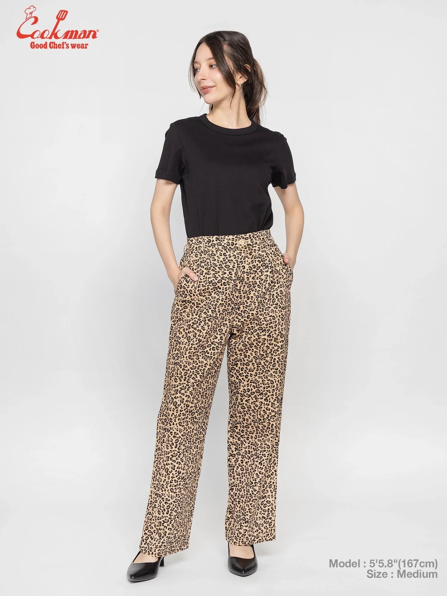 Lucy Pants - Leopard : Beige