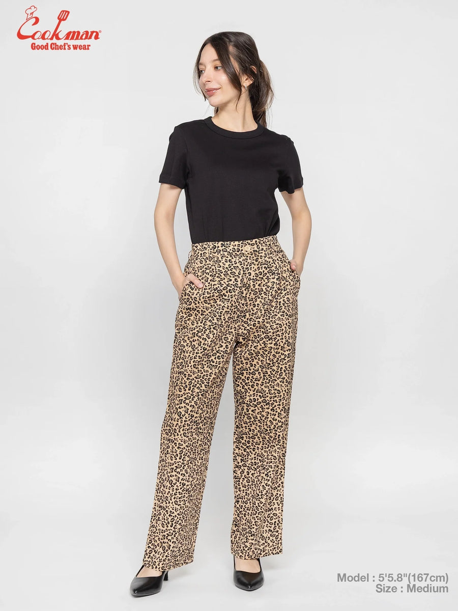 Lucy Pants - Leopard : Beige