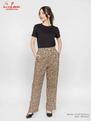 Lucy Pants - Leopard : Beige