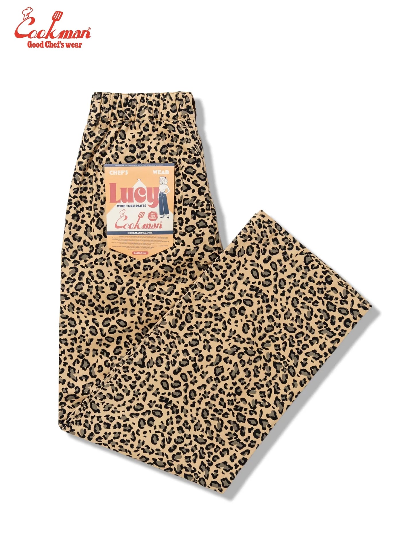 Lucy Pants - Leopard : Beige