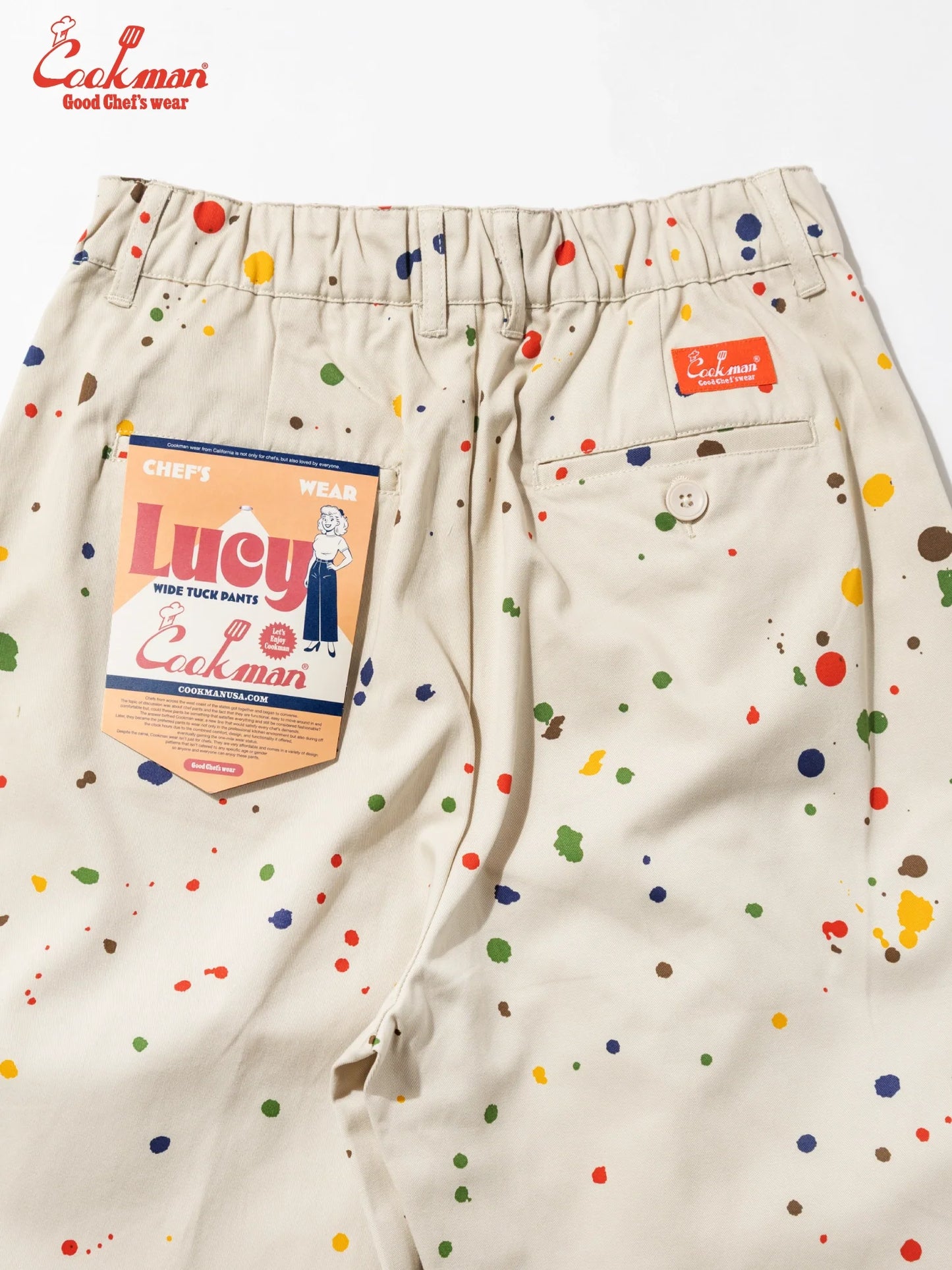 Lucy Pants -  Sauce Splash : Beige