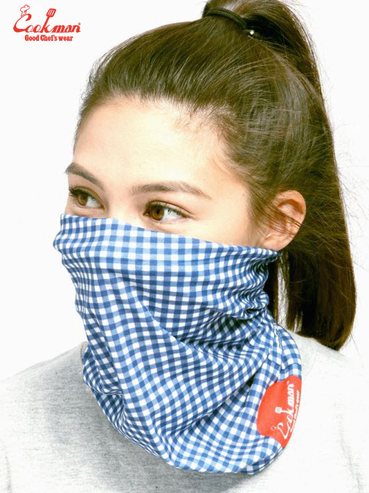 Chef's Scarf - Gingham : Navy