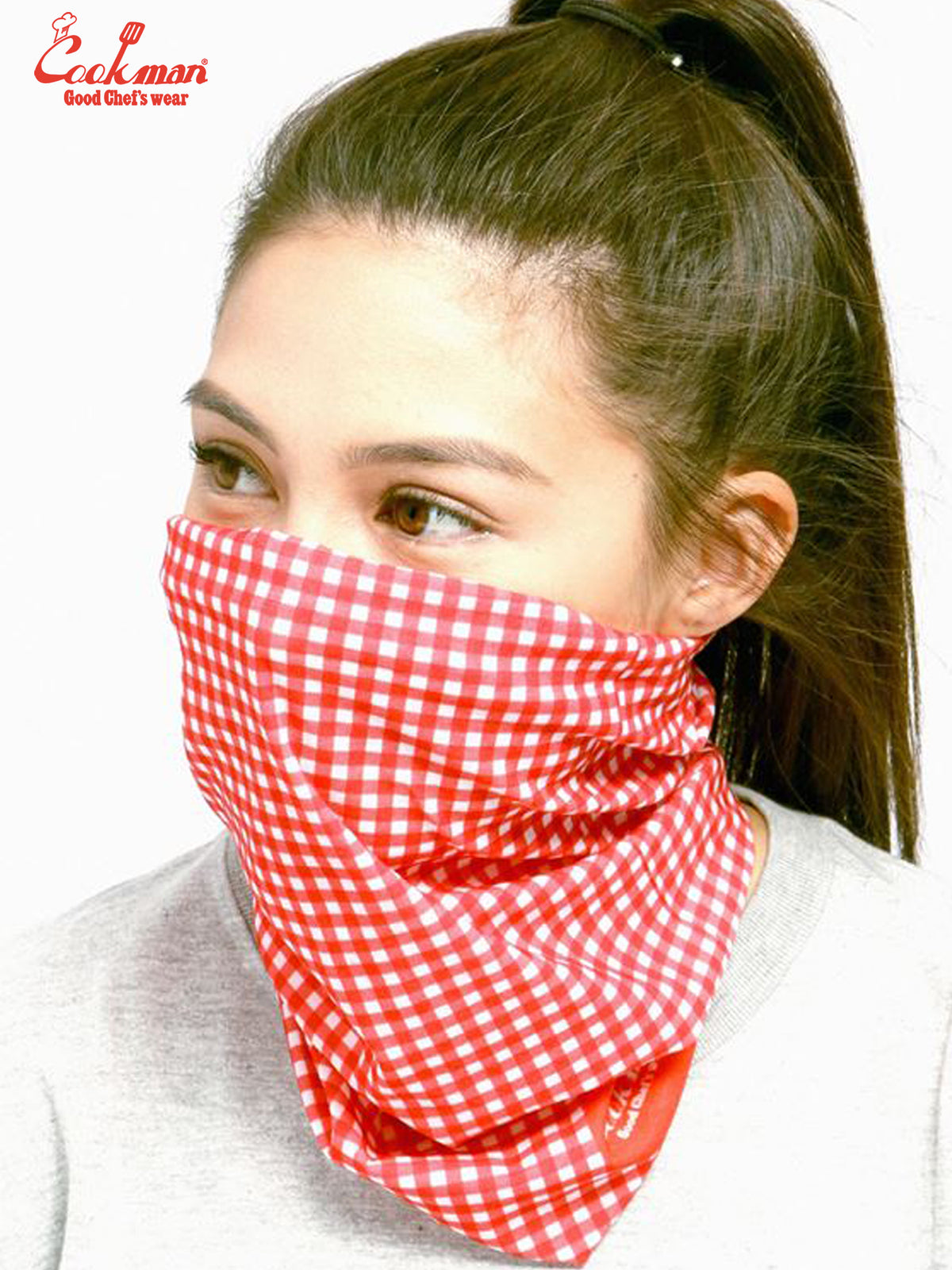 Chef's Scarf - Gingham : Red