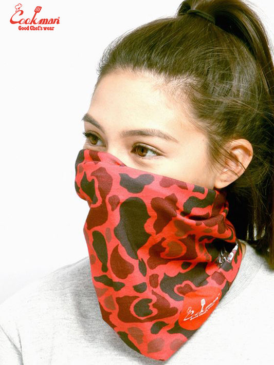 Chef's Scarf - Camo Red (Duck Hunter)
