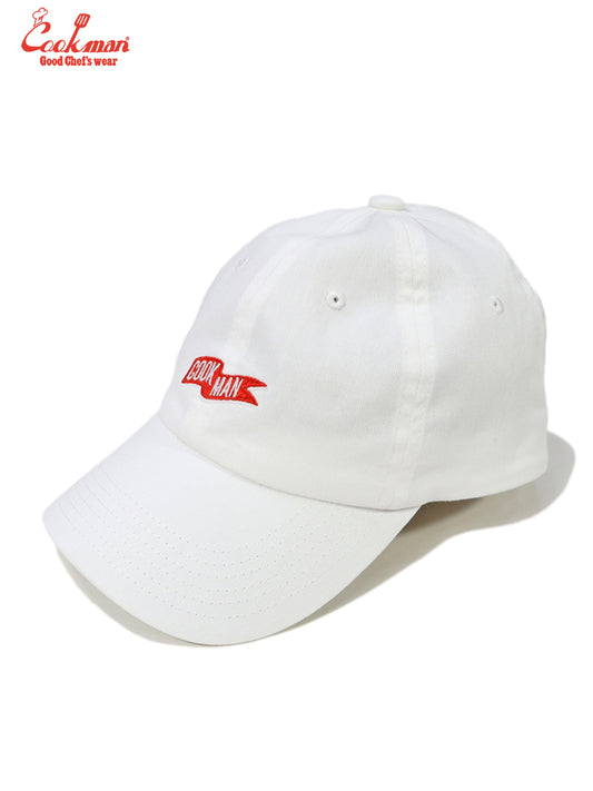 Low Cap - Flag : Blanc