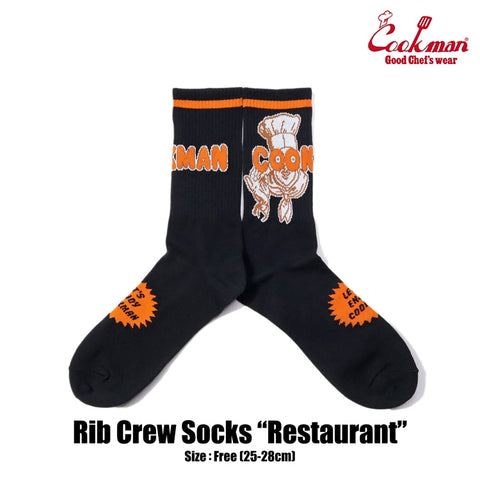 Rib Crew Socks - Restaurant