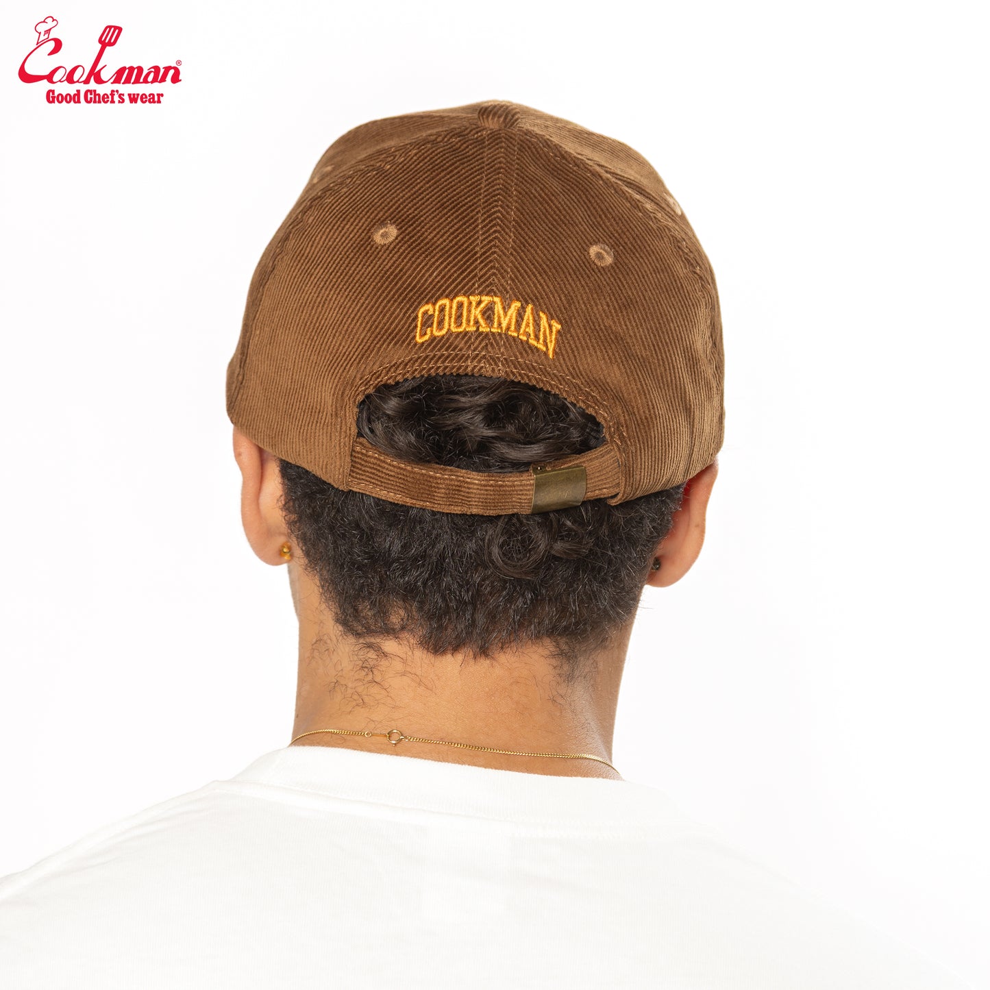 Cookman - Curve Brim Cap : Corduroy Brown