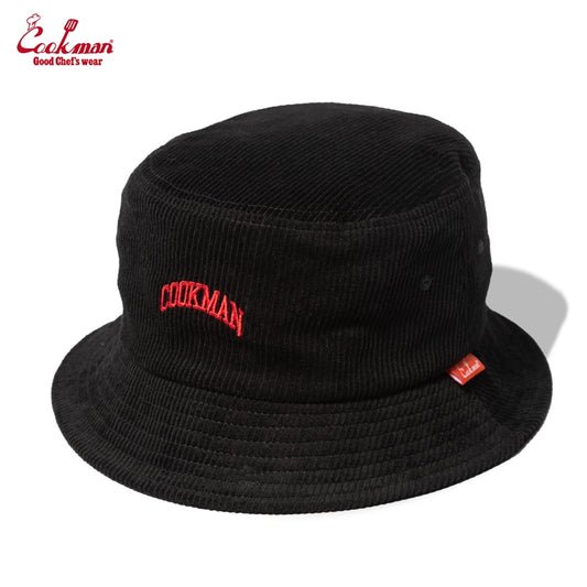Cookman Bucket Hat - Corduroy : Black