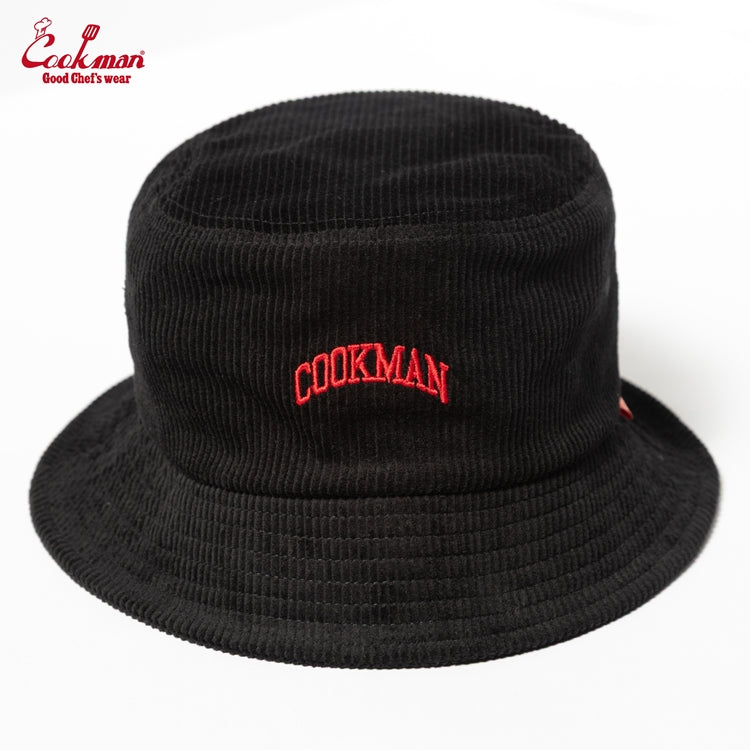 Cookman Bucket Hat - Corduroy : Black
