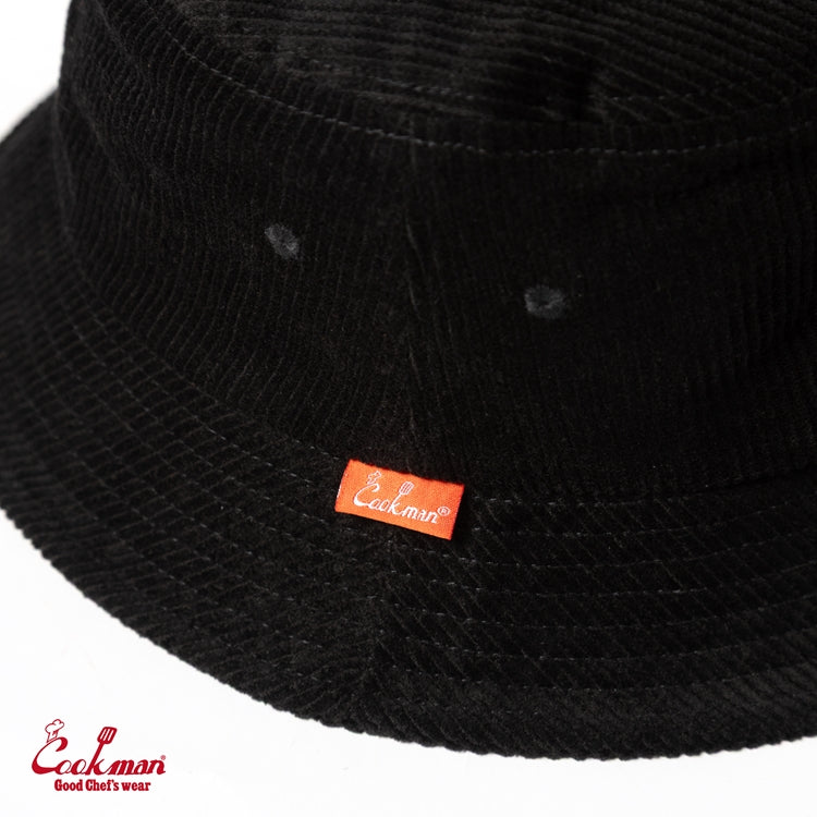 Cookman Bucket Hat - Corduroy : Black