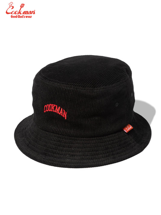 Bucket Hat - Corduroy : Black
