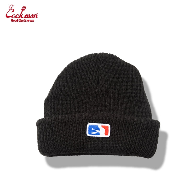 Cookman Beanie - Chef Hat LA : Black