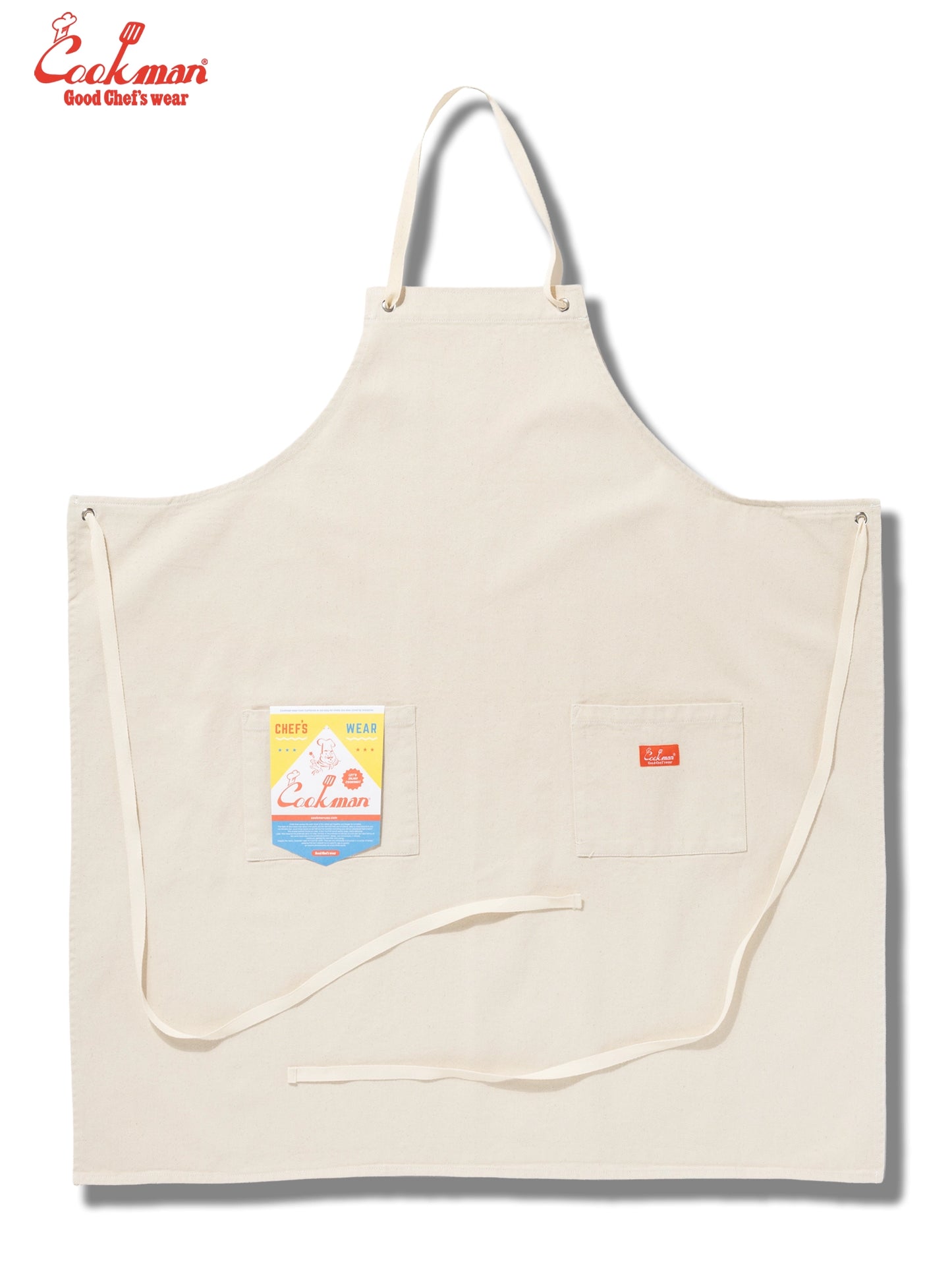 Long Apron - Denim : Natural