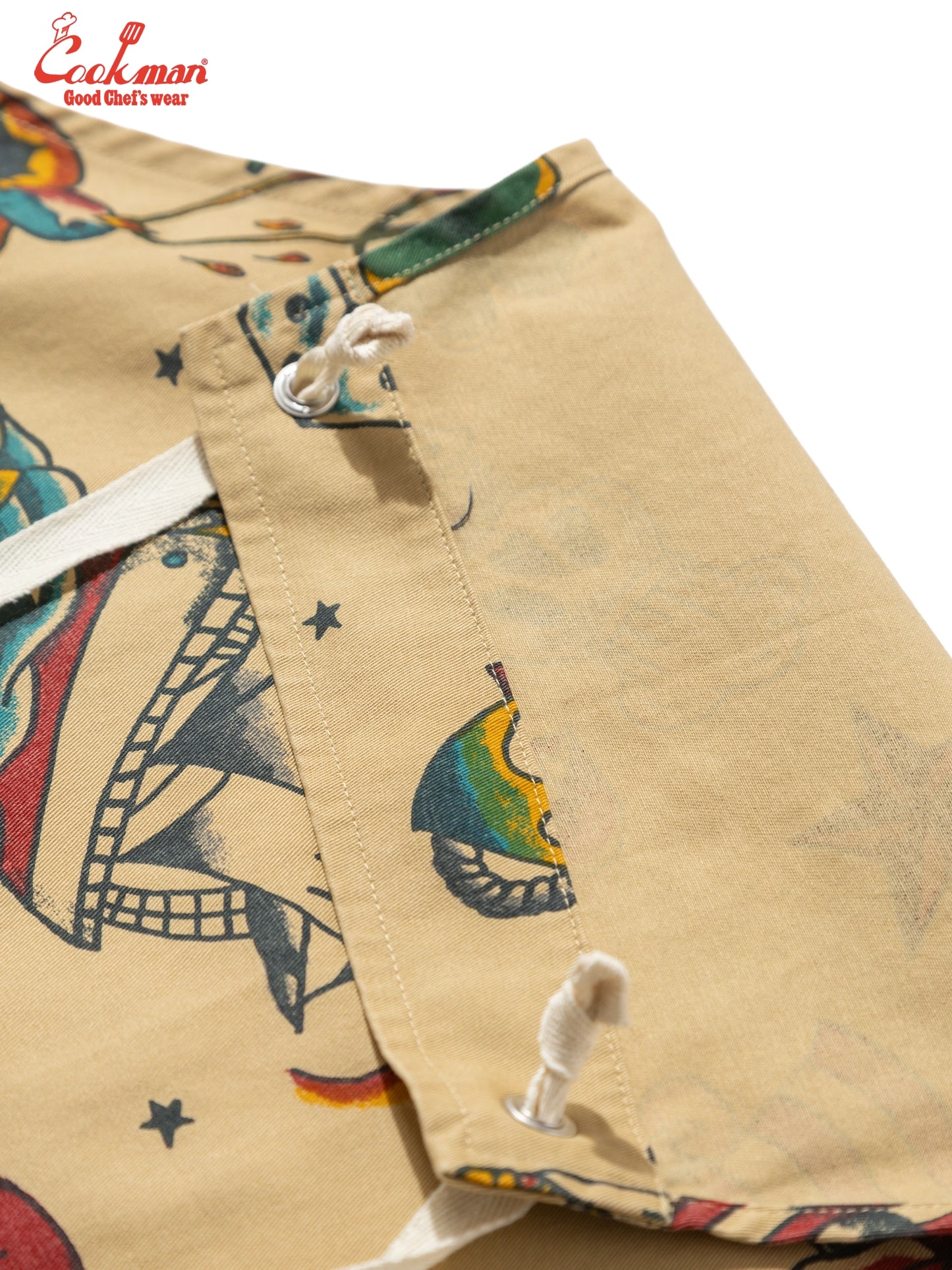 Long Apron - Old Tattoo : Beige