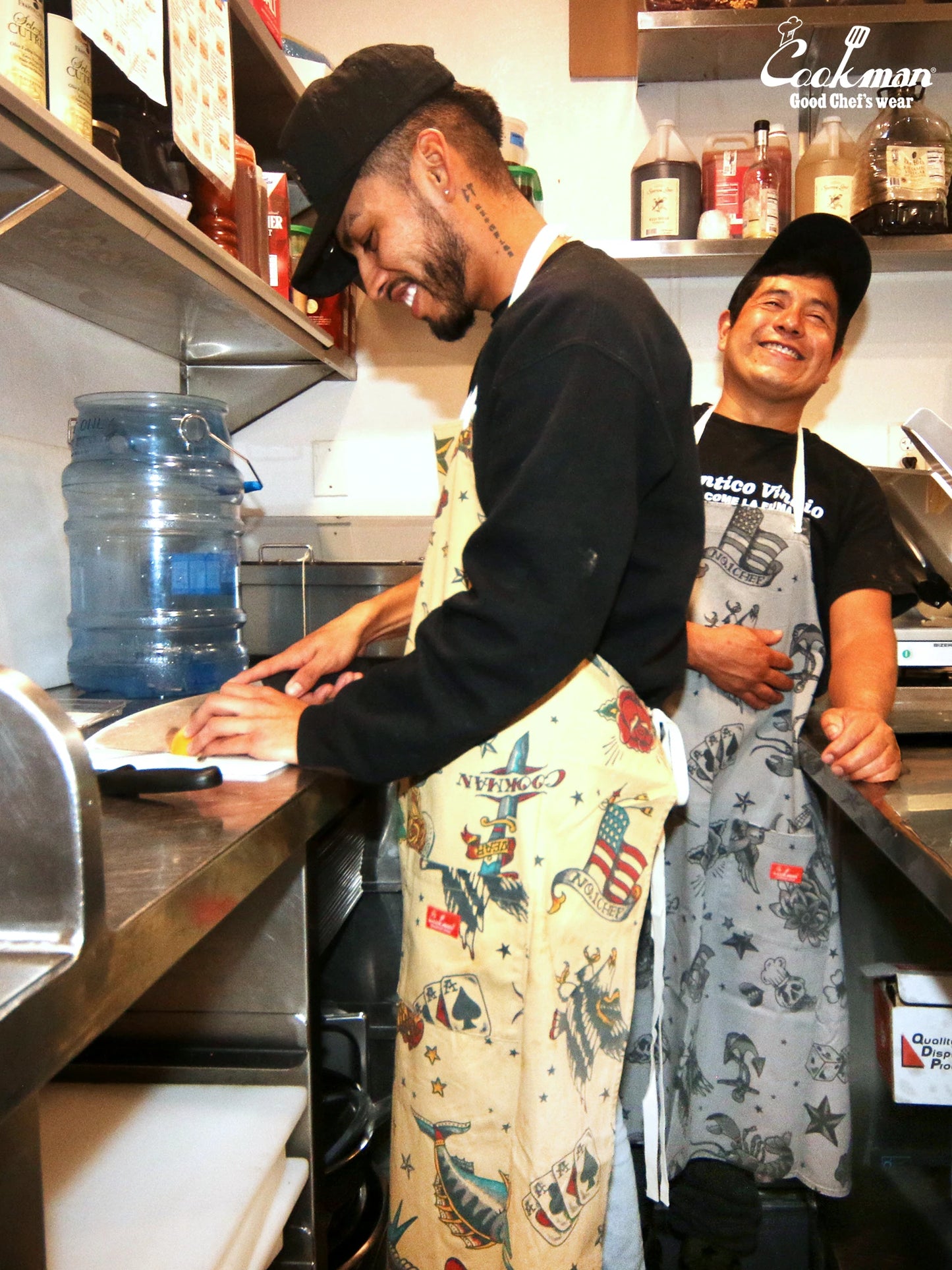 Long Apron - Old Tattoo : Beige