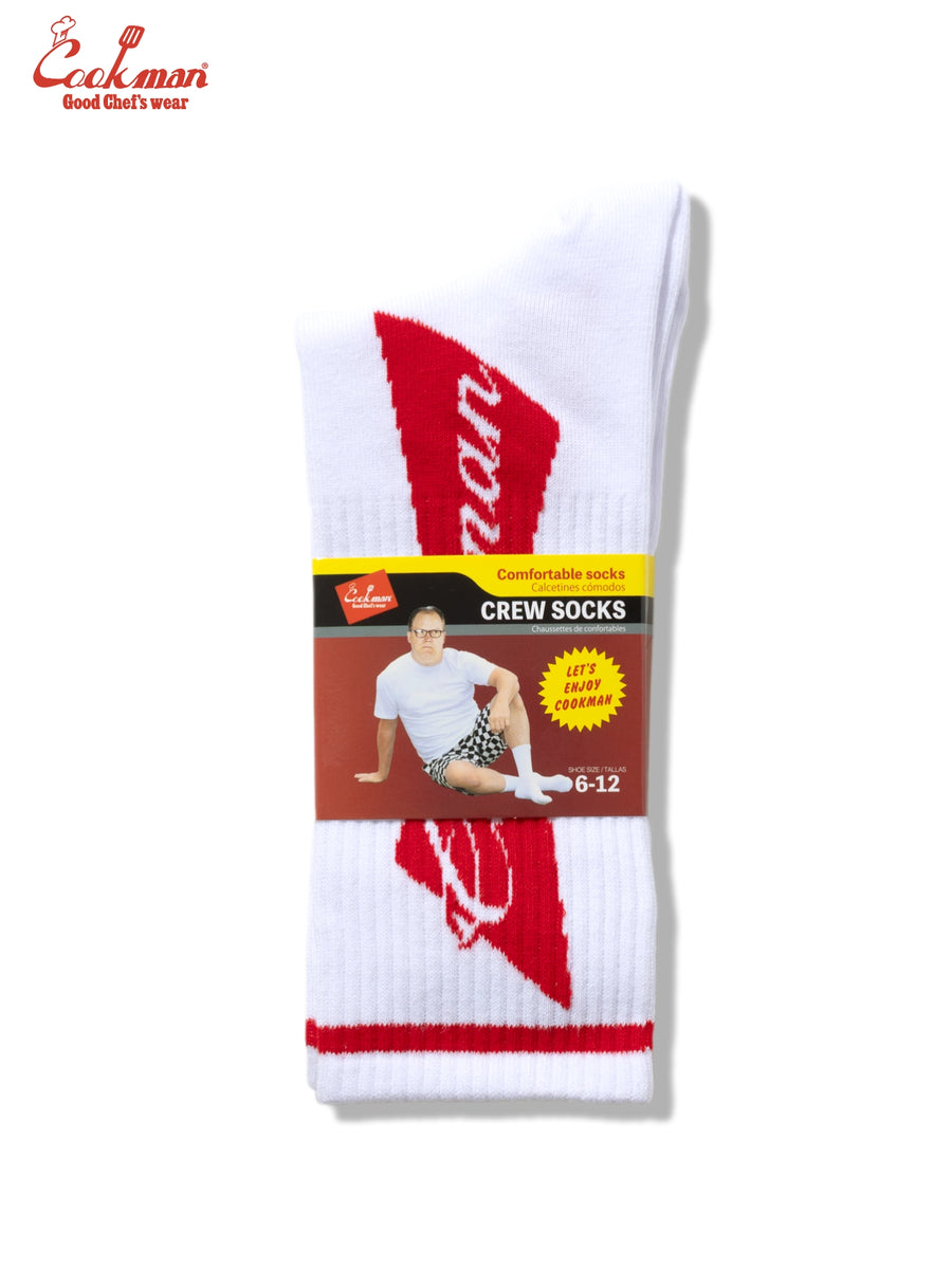 Rib Crew Socks -  Beer Tie