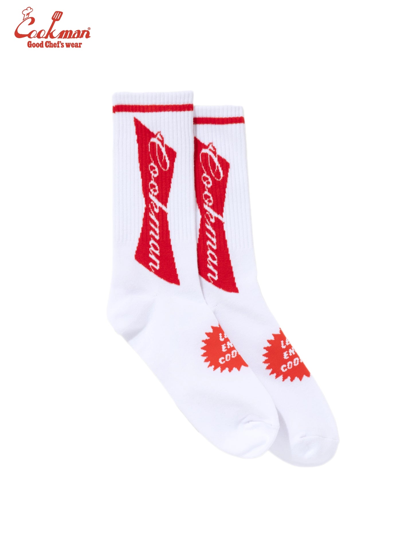 Rib Crew Socks -  Beer Tie