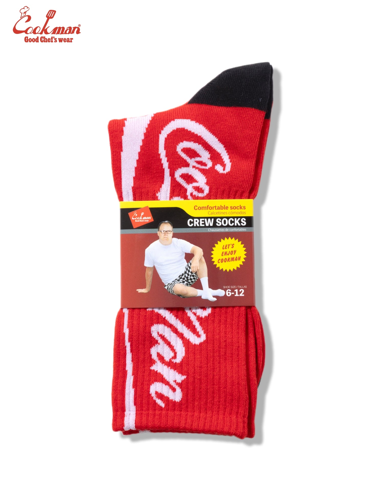 Rib Crew Socks -  Soda