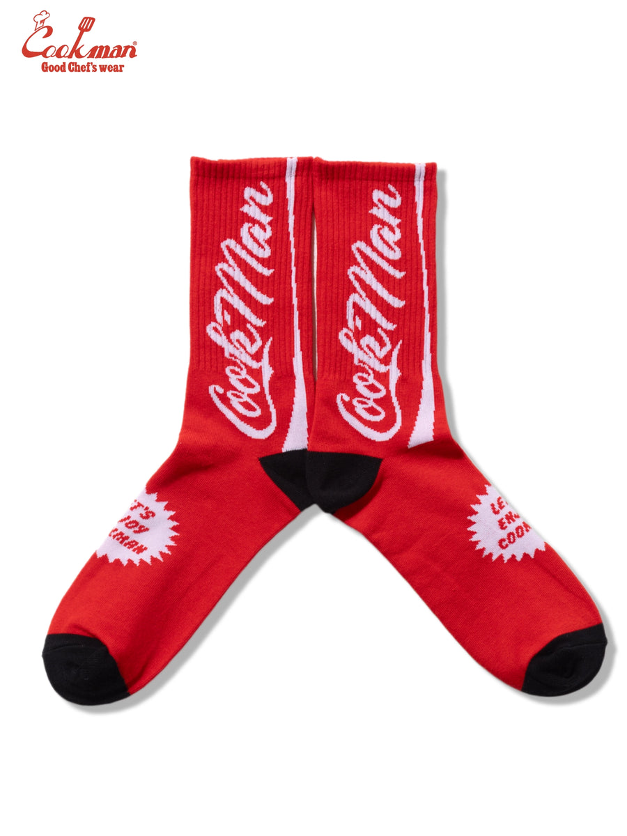 Rib Crew Socks -  Soda