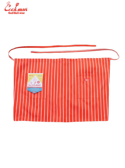 Waist Apron - Stripe : Orange